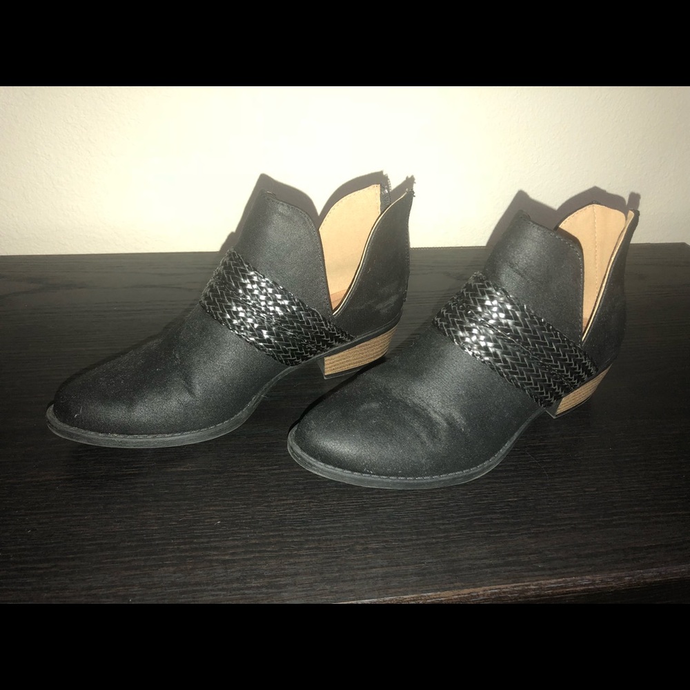 Black booties